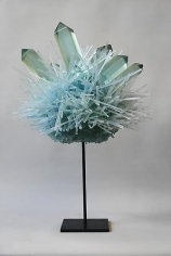 Carson Fox, Blue Green Crystal Pom (2013)