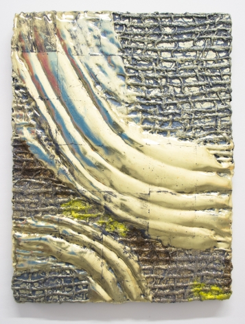 Nancy Lorenz, Lemon Gold Relief, 2015