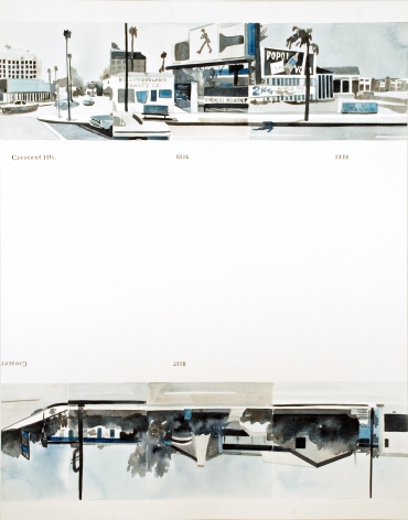 Amy Park, Ed Ruscha&#039;s Every Building on the Sunset Strip, #2, 2016