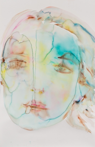 Kim McCarty, Untitled (Turquoise), 2015